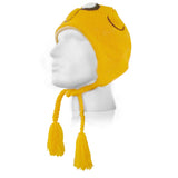 ADVENTURE TIME Jake Acrylic Beanie Hat with Braided Ties, Yellow