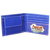 ADVENTURE TIME Finn and Jake Bifold Wallet, Blue