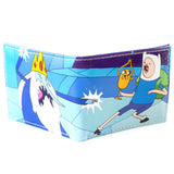 ADVENTURE TIME Finn and Jake Bifold Wallet, Blue