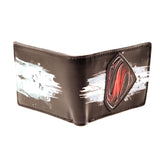 DC COMICS SUPERMAN Man of Steel Movie Bi-fold Wallet, Black