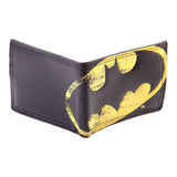 DC COMICS BATMAN Vintage Distressed Logo Bi-fold Wallet