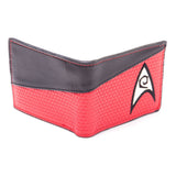 STAR TREK Into Darkness Engineering Logo Bi-fold Wallet, Red/Dark Grey