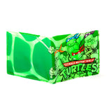 TEENAGE MUTANT NINJA TURTLES (TMNT) Semi-transparant Turtle Shell Bi-fold Wallet, Green