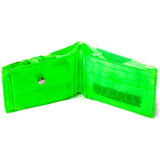 TEENAGE MUTANT NINJA TURTLES (TMNT) Semi-transparant Turtle Shell Bi-fold Wallet, Green