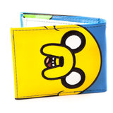 ADVENTURE TIME Finn & Jake Faces Full Colour Bi-fold Wallet, White