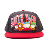 SOUTH PARK Characters Snapback Baseball Cap, Black