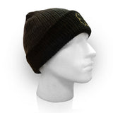 GUINNESS Acrylic Beanie Hat with Logo, Dark Grey/Black