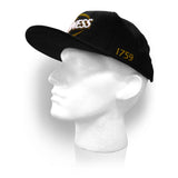 GUINNESS Snapback Baseball Cap with Embroidered Logo